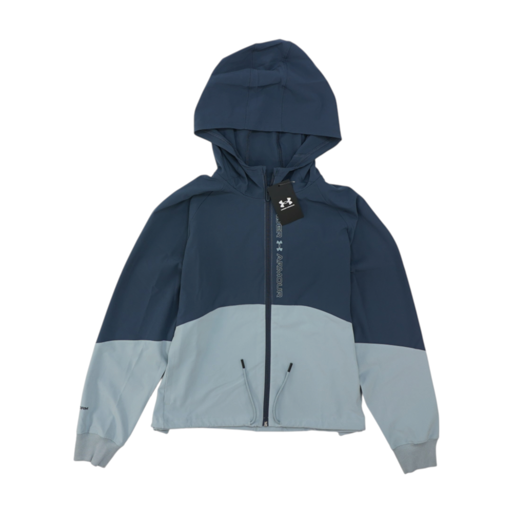 Blue Color Block Active Jacket