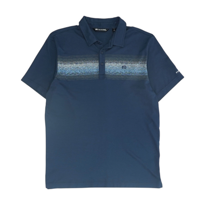 Navy Solid Short Sleeve Polo