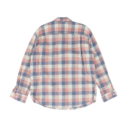 Multi Check Long Sleeve Button Down
