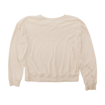 Pink Solid Sweatshirt Pullover