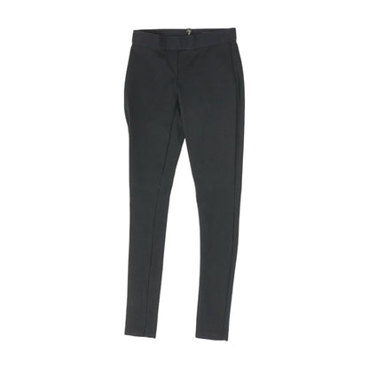 Black Solid Pants