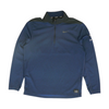 Navy Color Block 1/4 Zip Pullover