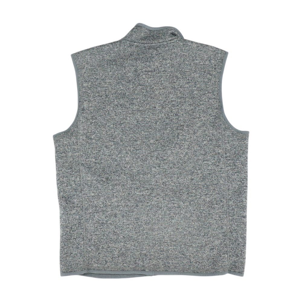 Gray Print Vest