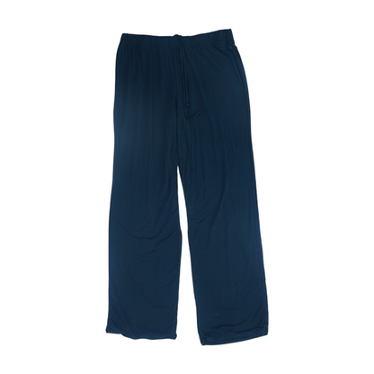 Black Solid Pajama Bottom