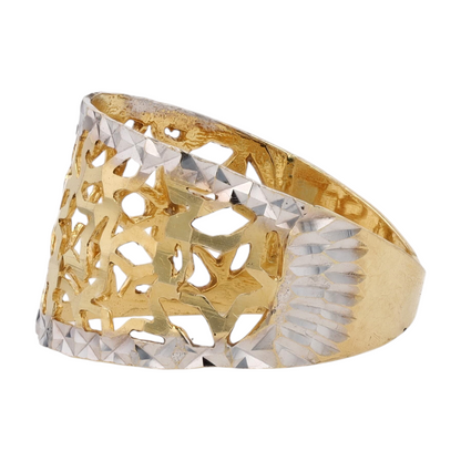 14K Two-Tone Gold Fashion Ring