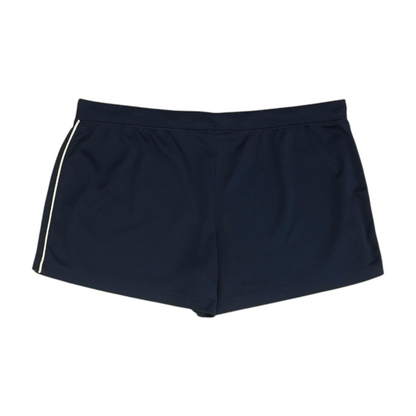 Navy Solid Active Shorts