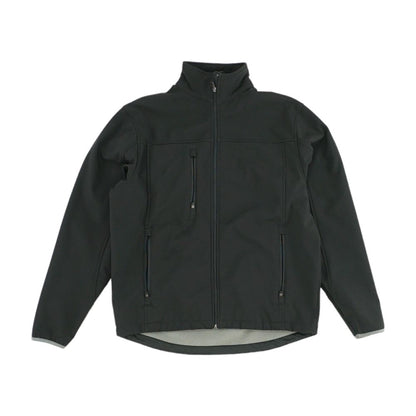 Black Solid Lightweight Jacket