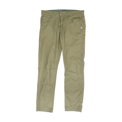 Khaki Straight Pants