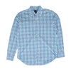 Blue Check Long Sleeve Button Down