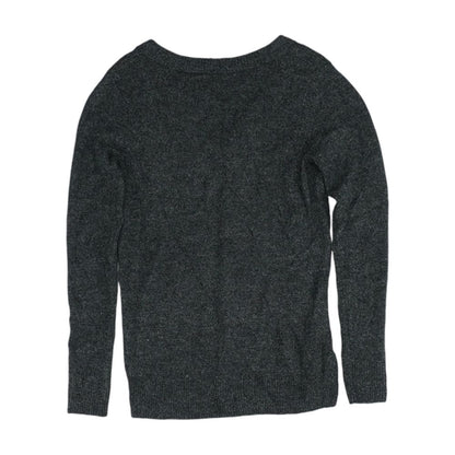 Charcoal V-Neck Sweater