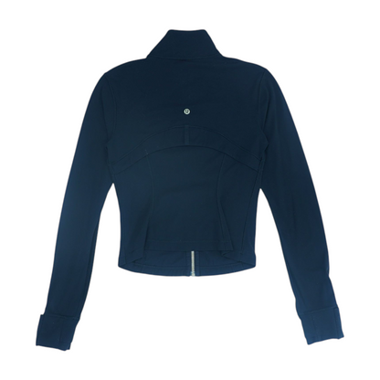 Black Solid Active Jacket