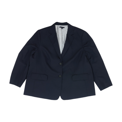 Navy Plus Solid Blazer