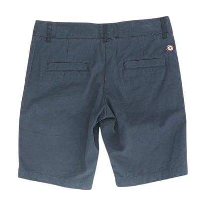 Navy Solid Chino Shorts