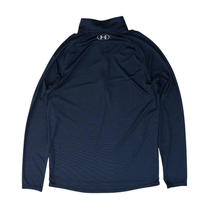Navy Solid 1/4 Zip Pullover