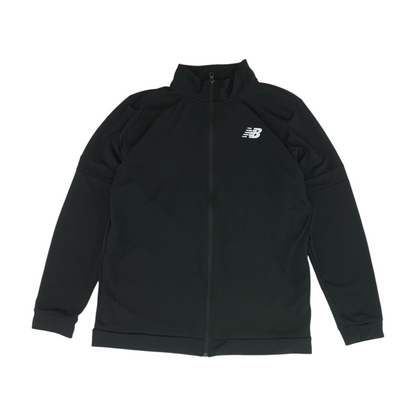 Black Solid Active Jacket