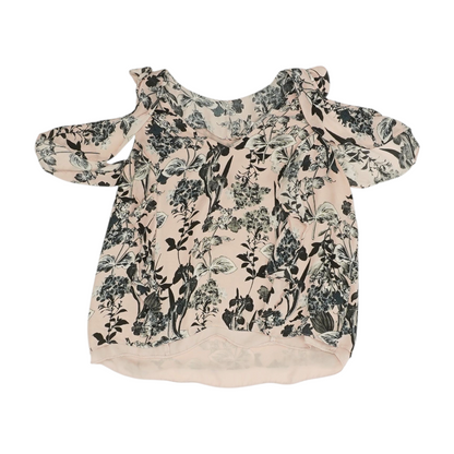 Pink Floral Blouse