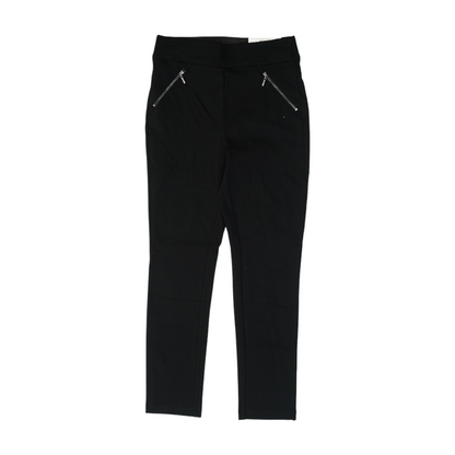 Black Petite Straight Pants