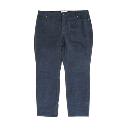 Navy Petite Regular Pants