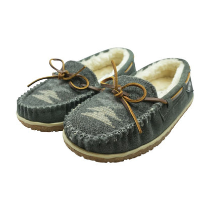 Gray Slipper Flats