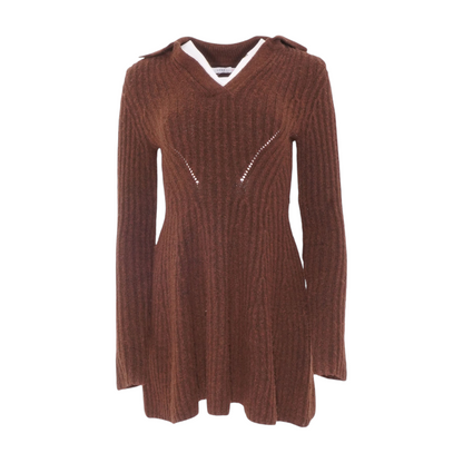 Brown Mini Dress