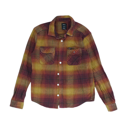 Red Plaid Flannel Button Down