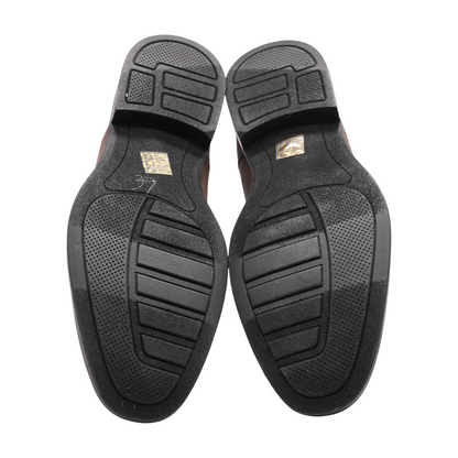Brown Slip-On Dress Shoes