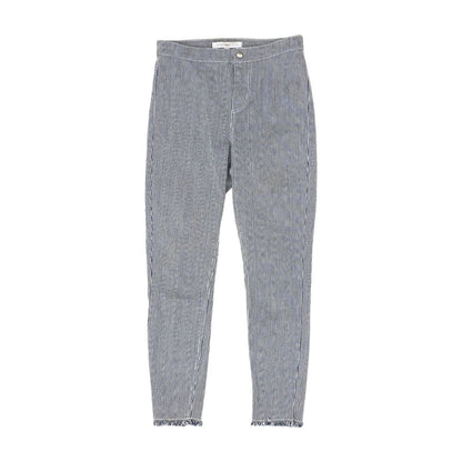 Navy Striped Pants