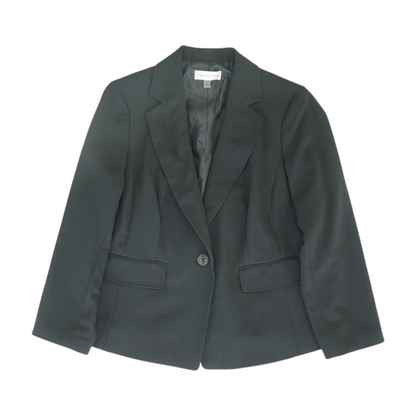 Black Solid Blazer