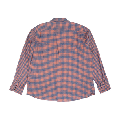 Blue Check Flannel Button Down