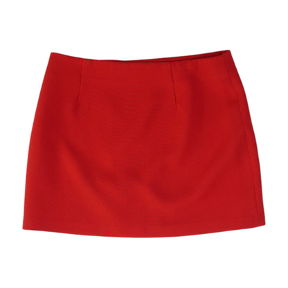 Red Mini Skirt