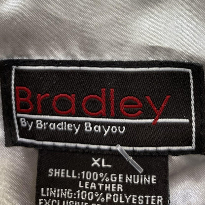 Vintage Silver Solid Leather Jacket