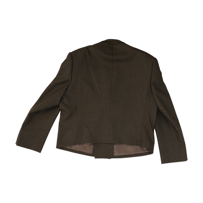 Brown Wool Book Blazer