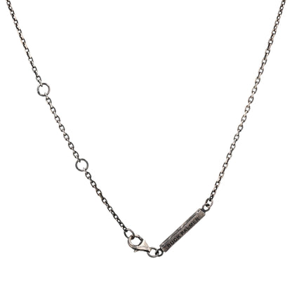 Sterling Silver Quartz Pendant Necklace