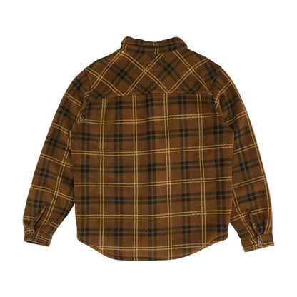 Rust Plaid Coat