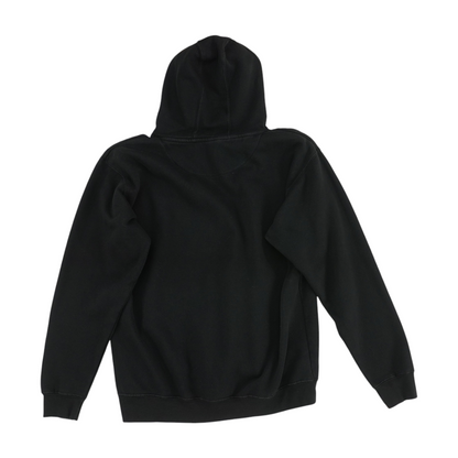 Black Solid Hoodie Pullover