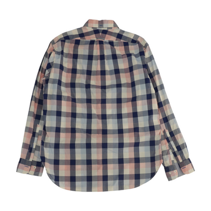 Multi Check Long Sleeve Button Down