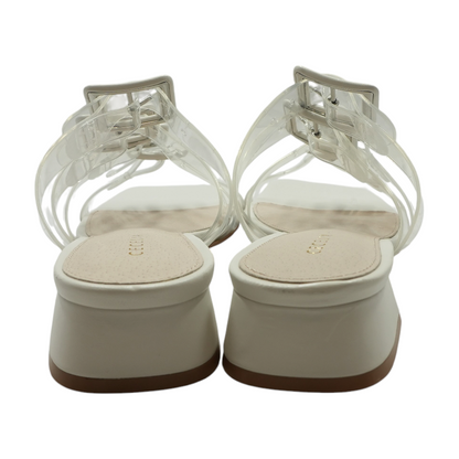 Clear Block Heels