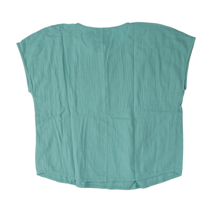 Blue Petite Blouse