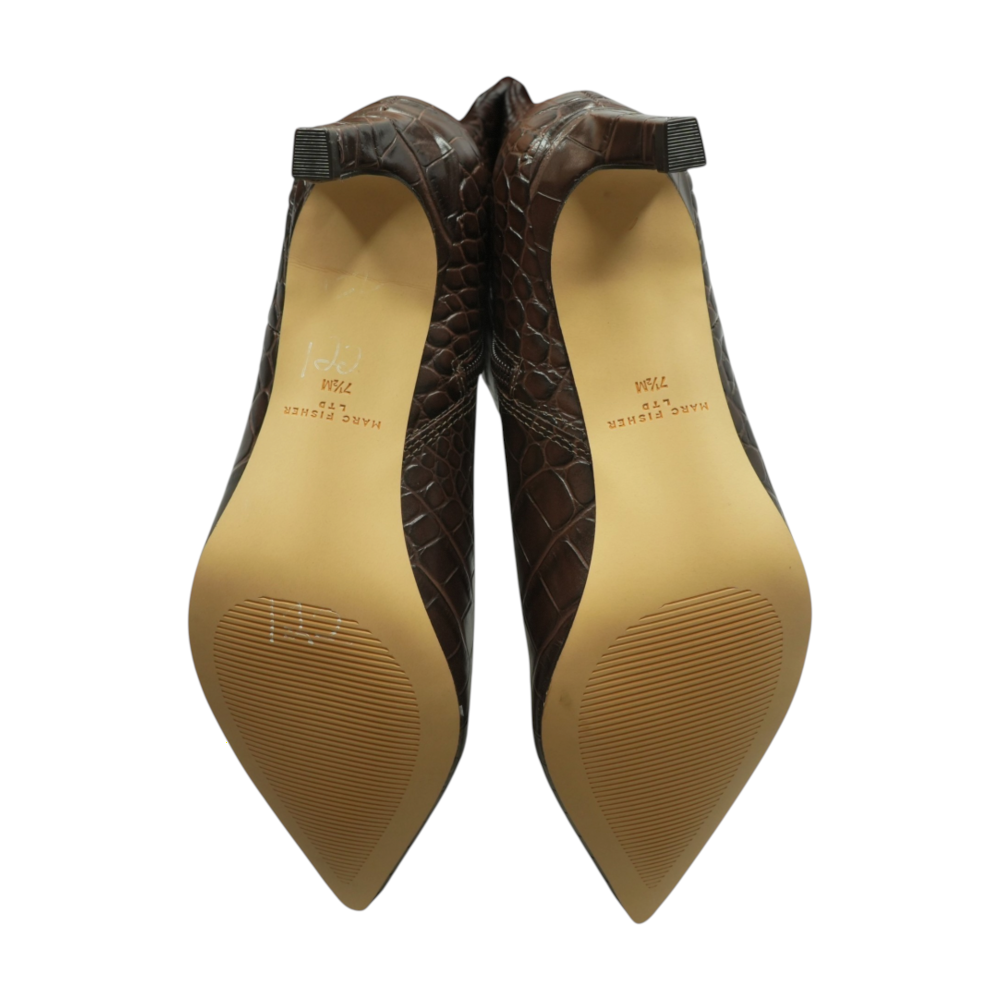 Marc Fisher Brown Knee-High Boots – Image 3