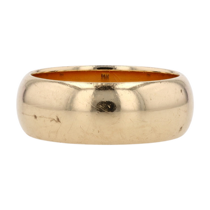 14K Yellow Gold Band Ring