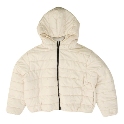 Beige Solid Jacket