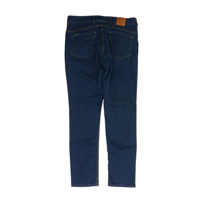 Navy Tapered Jeans