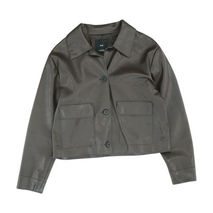 Brown Solid Jacket