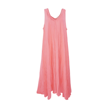 Coral Plus Midi Dress