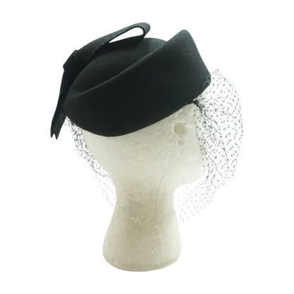 Vintage Wool Cloche Hat