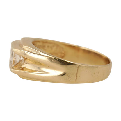 .50 ct 14K Gold Square Channel Set Diamond Band