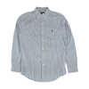 Blue Striped Long Sleeve Button Down