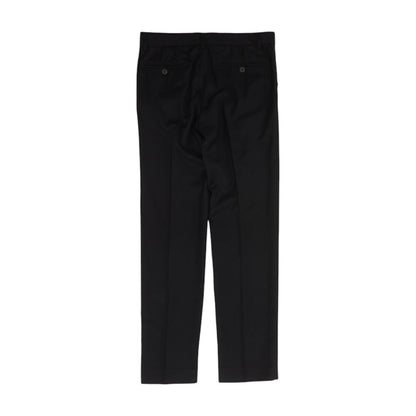 Navy Solid Dress Pants