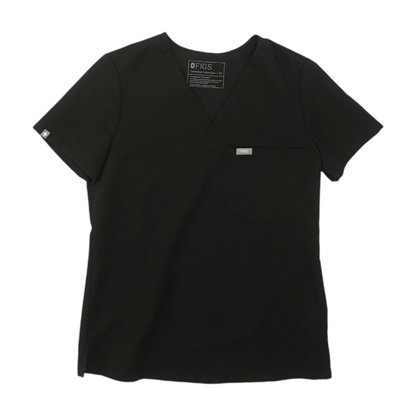 Black Scrub Top