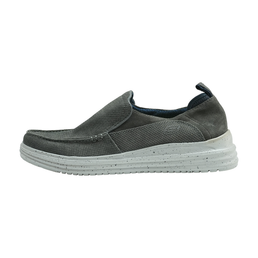Gray Slip-On Casual Shoes